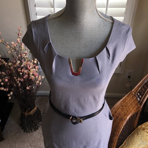 💐NWT Knee Length Sheath Stretchy Dress - Picture 2 of 3